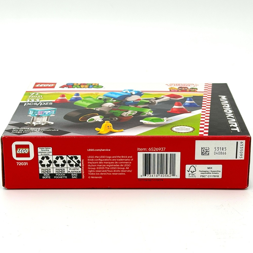 LEGO Super Mario Mario Kart Yoshi Bike 72031 Building Set 133 Pieces New - Picture 6 of 8
